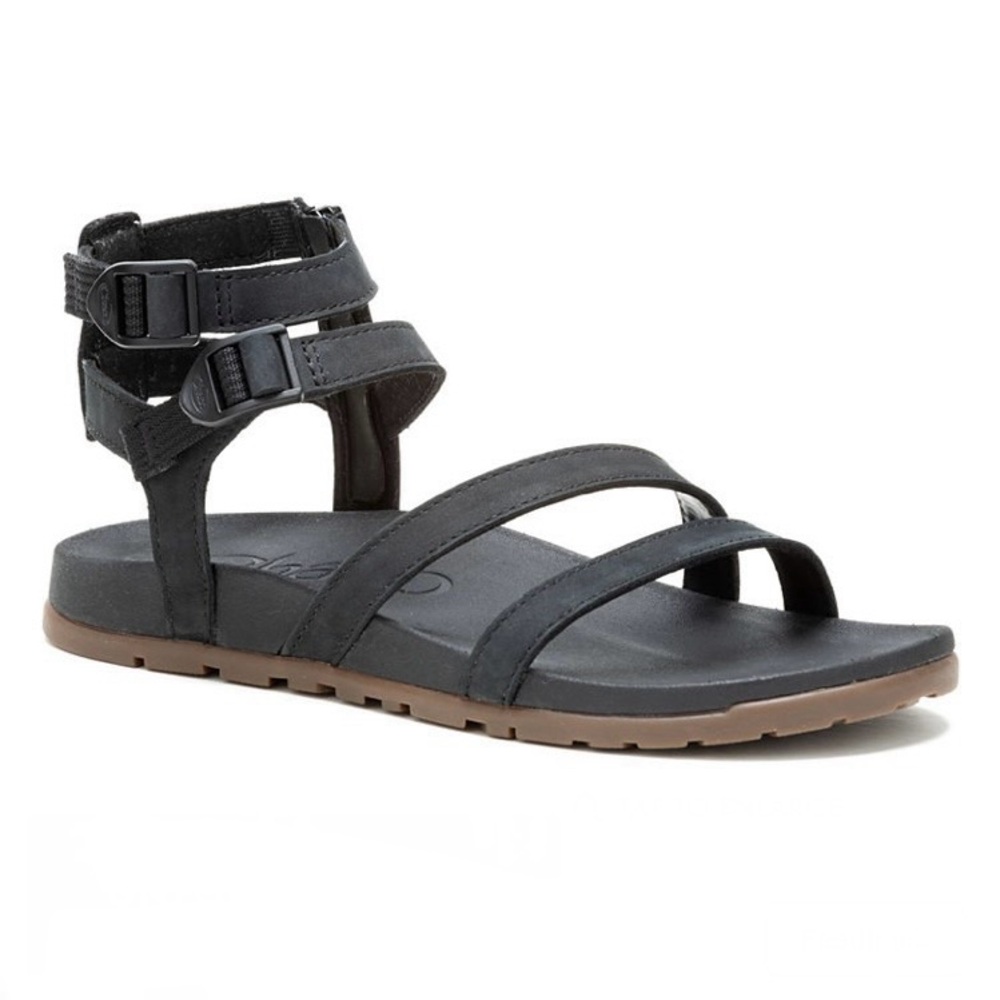 NWOT Chaco’s WOMEN'S LOWDOWN STRAPPY HIGH BLACK